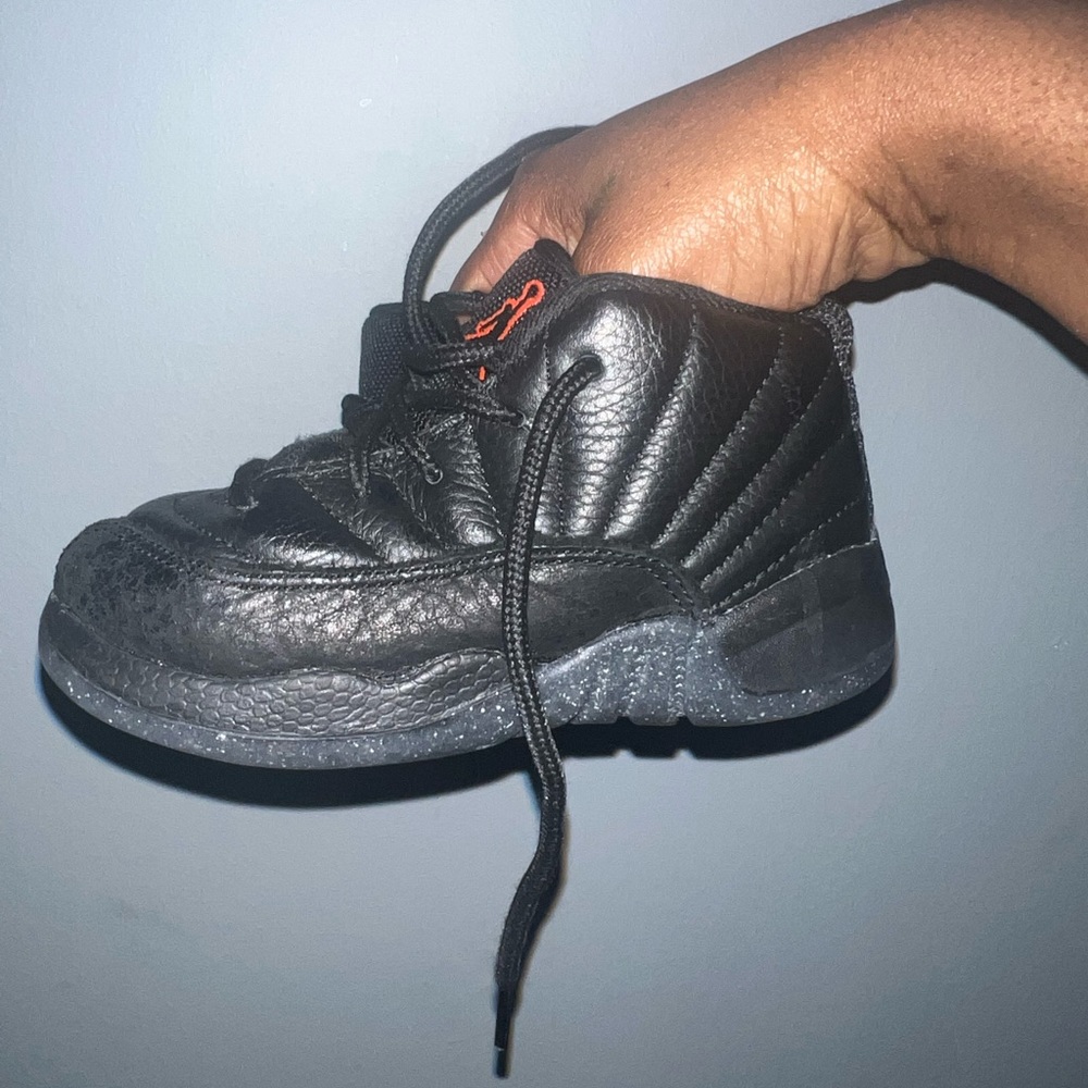 Black toddler Jordan 12s
